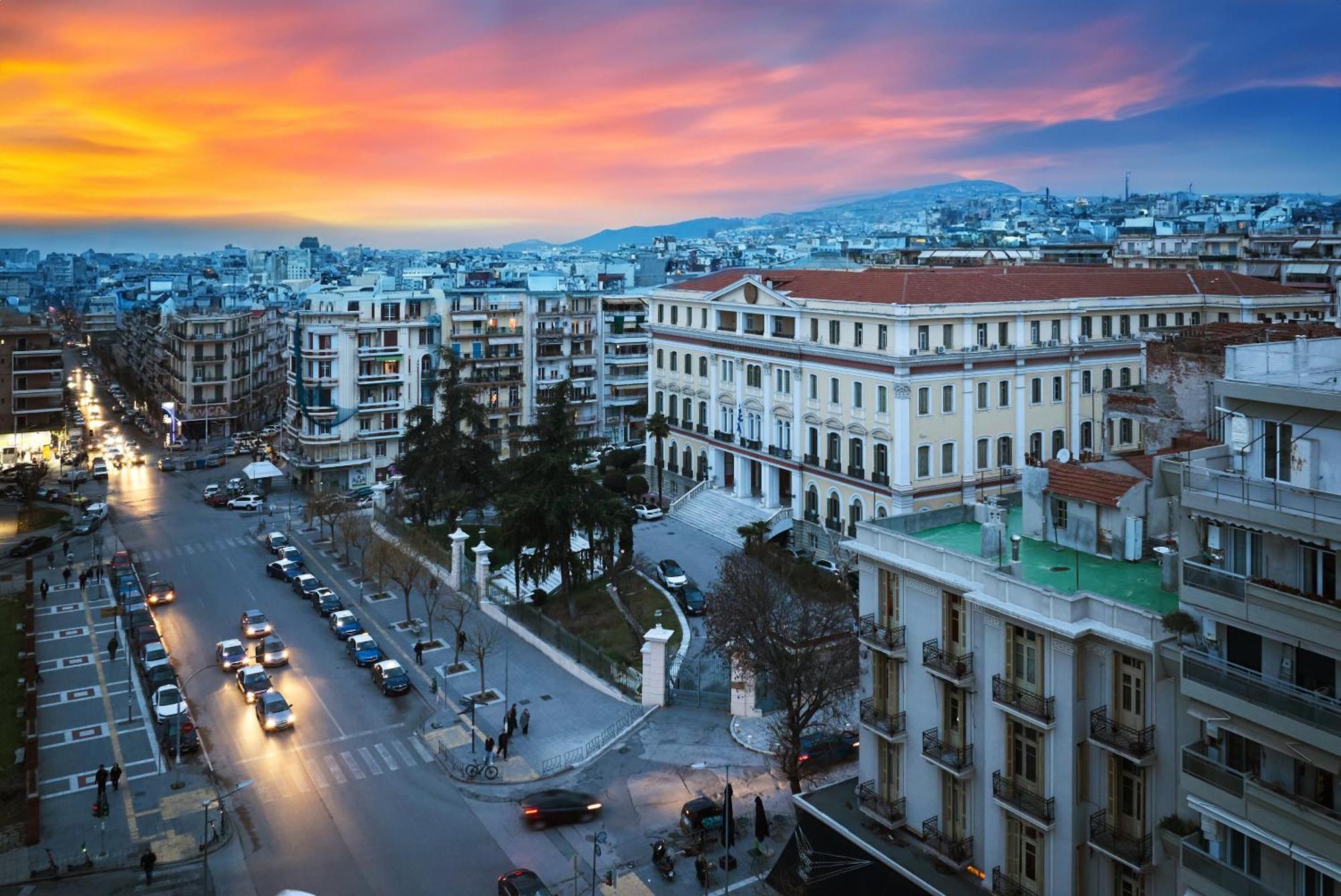 Domotel Olympia Tesalonika Bagian luar foto